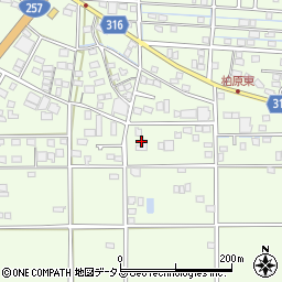 静岡県浜松市中央区篠原町22456周辺の地図