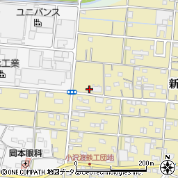 静岡県浜松市中央区新橋町496周辺の地図