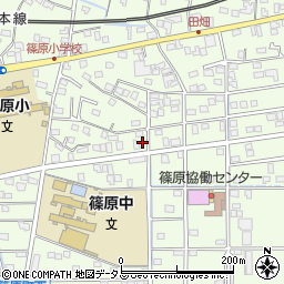 静岡県浜松市中央区篠原町20228周辺の地図