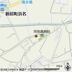 静岡県湖西市新居町浜名3646周辺の地図