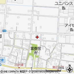 静岡県浜松市中央区小沢渡町384周辺の地図