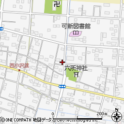 静岡県浜松市中央区小沢渡町1095周辺の地図