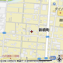 静岡県浜松市中央区新橋町477周辺の地図