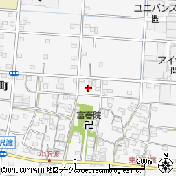 静岡県浜松市中央区小沢渡町380周辺の地図