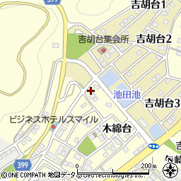愛知県田原市吉胡町木綿台29周辺の地図