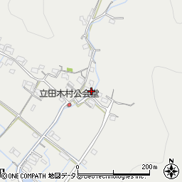 岡山県岡山市北区立田461周辺の地図