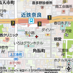 ブルーシール近鉄奈良駅前店周辺の地図