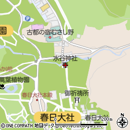 水谷神社周辺の地図