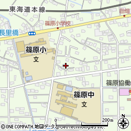 静岡県浜松市中央区篠原町20189周辺の地図
