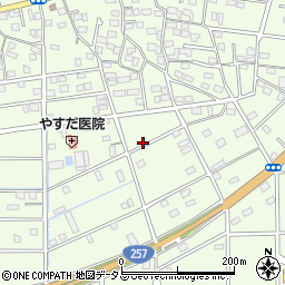 静岡県浜松市中央区篠原町20948周辺の地図