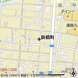 静岡県浜松市中央区新橋町473周辺の地図