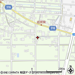 静岡県浜松市中央区篠原町22556周辺の地図