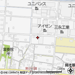 静岡県浜松市中央区小沢渡町403周辺の地図