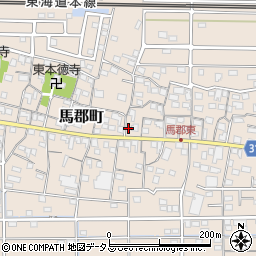 静岡県浜松市中央区馬郡町1142周辺の地図