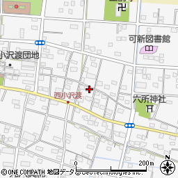 静岡県浜松市中央区小沢渡町1047周辺の地図