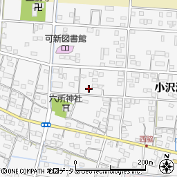 静岡県浜松市中央区小沢渡町1112周辺の地図
