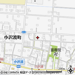静岡県浜松市中央区小沢渡町369周辺の地図