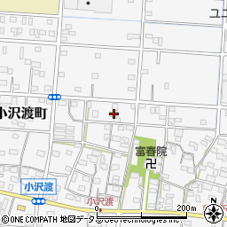 静岡県浜松市中央区小沢渡町374周辺の地図