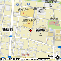静岡県浜松市中央区新橋町667周辺の地図
