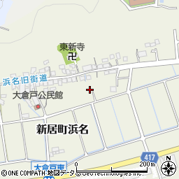 静岡県湖西市新居町浜名4734周辺の地図