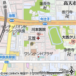 奈良県奈良市今辻子町34-2周辺の地図