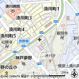 兵庫県神戸市兵庫区東山町4丁目8-61周辺の地図