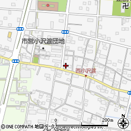 静岡県浜松市中央区小沢渡町1062周辺の地図