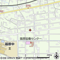 静岡県浜松市中央区篠原町20385周辺の地図
