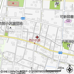 静岡県浜松市中央区小沢渡町1049周辺の地図