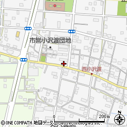 静岡県浜松市中央区小沢渡町1359周辺の地図