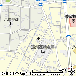 静岡県浜松市中央区白羽町160周辺の地図