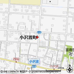 静岡県浜松市中央区小沢渡町346周辺の地図