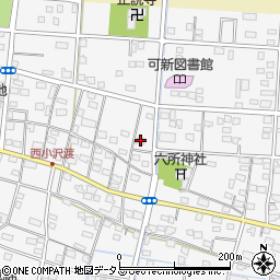 静岡県浜松市中央区小沢渡町1094周辺の地図