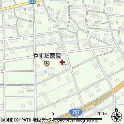 静岡県浜松市中央区篠原町20889周辺の地図
