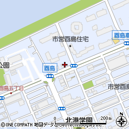 此花博愛会酉島診療所周辺の地図