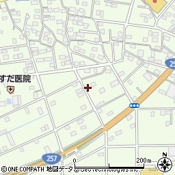 静岡県浜松市中央区篠原町20973周辺の地図