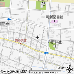 静岡県浜松市中央区小沢渡町1087周辺の地図