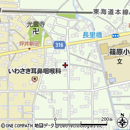 静岡県浜松市中央区篠原町20010周辺の地図