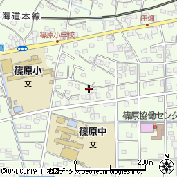静岡県浜松市中央区篠原町20216周辺の地図