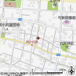 静岡県浜松市中央区小沢渡町1048周辺の地図