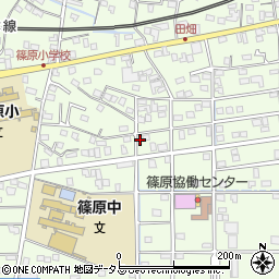静岡県浜松市中央区篠原町20342周辺の地図
