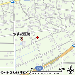 静岡県浜松市中央区篠原町20947周辺の地図