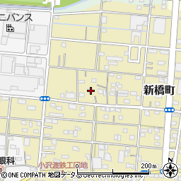 静岡県浜松市中央区新橋町486周辺の地図