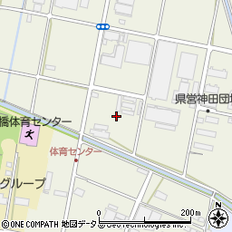 静岡県浜松市中央区神田町1387周辺の地図