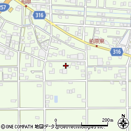 静岡県浜松市中央区篠原町22466周辺の地図