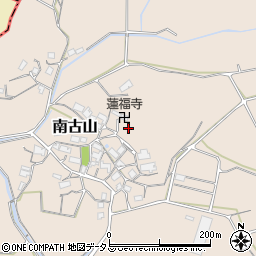 三重県名張市南古山周辺の地図