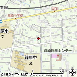 静岡県浜松市中央区篠原町20227周辺の地図
