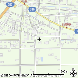 静岡県浜松市中央区篠原町22462周辺の地図