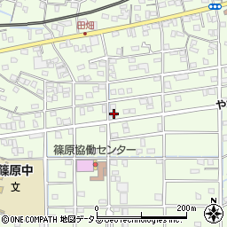 静岡県浜松市中央区篠原町20541周辺の地図