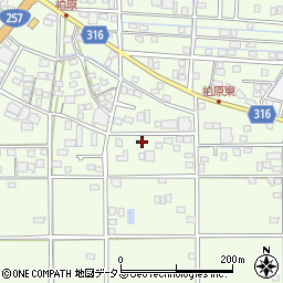 静岡県浜松市中央区篠原町22464周辺の地図